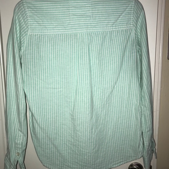 Teal button up shirt no flaws - Picture 3 of 3